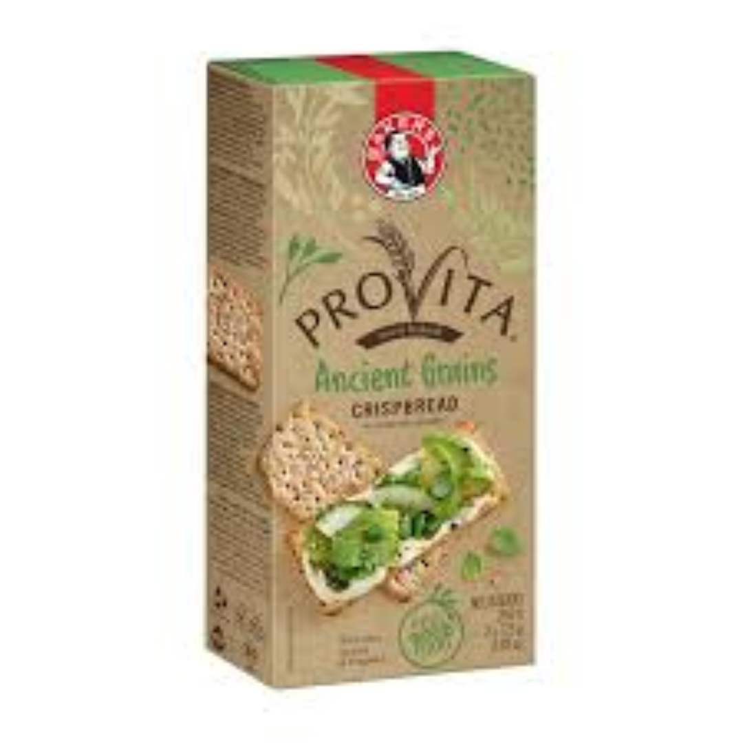 BAKERS PROVITA ANCIENT GRAINS CRISPBREAD 250G